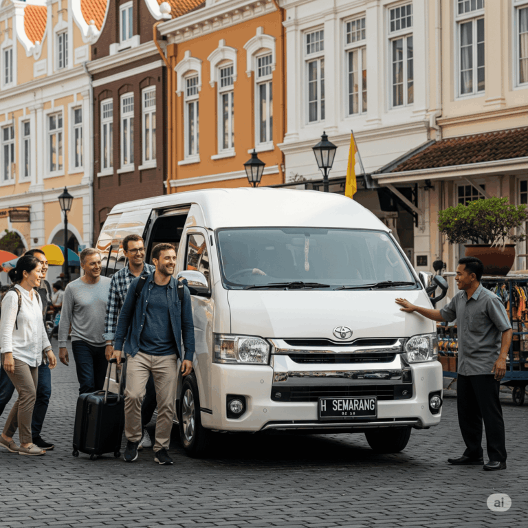 sewa toyota hiace semarang